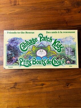 Parker Brothers Cabbage Patch Kids Friends to the Rescue board game 1984